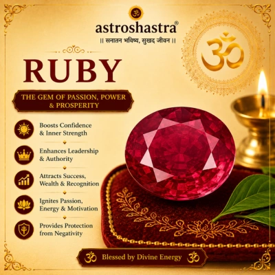 Ruby gemstone